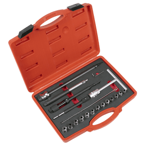 Sealey VS2070 Diesel Injector Seat Cutter Set 21pc - VS2070 - Sealey Tools UK - Trade Counter Direct