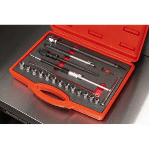 Sealey VS2070 Diesel Injector Seat Cutter Set 21pc - VS2070 - Sealey Tools UK - Trade Counter Direct