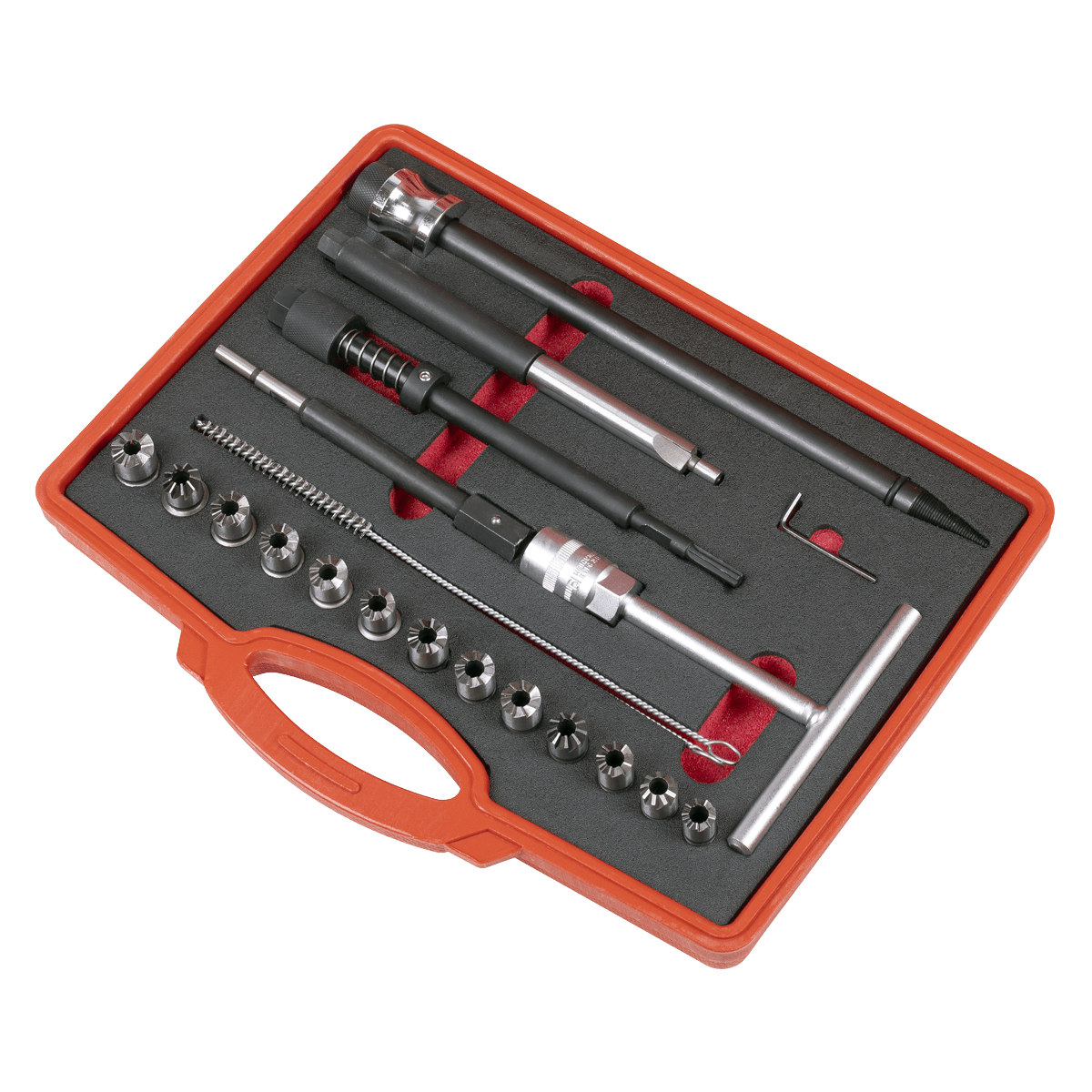 Sealey VS2070 Diesel Injector Seat Cutter Set 21pc - VS2070 - Sealey Tools UK - Trade Counter Direct