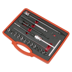 Sealey VS2070 Diesel Injector Seat Cutter Set 21pc - VS2070 - Sealey Tools UK - Trade Counter Direct