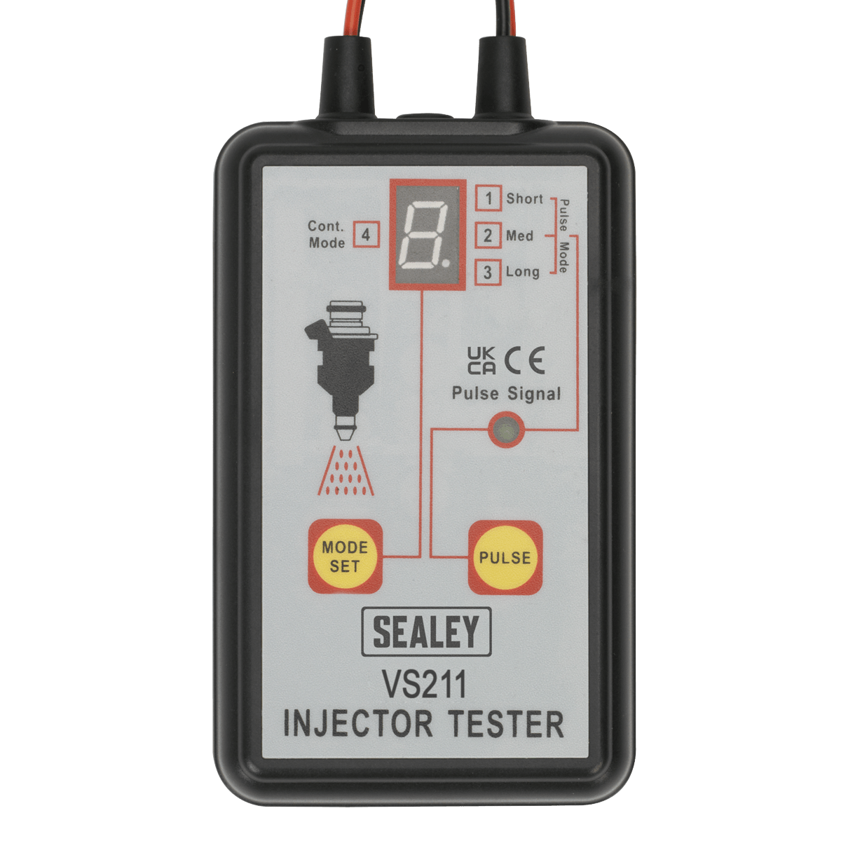 Sealey VS211 Petrol Fuel Injector Tester 12V - VS211 - Sealey Tools UK - Trade Counter Direct