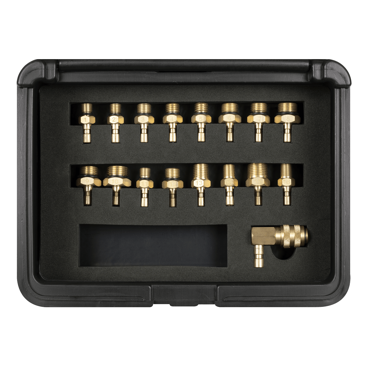 Sealey VS217 Digital Oil Pressure Test Kit 18pc - VS217 - Sealey Tools UK - Trade Counter Direct