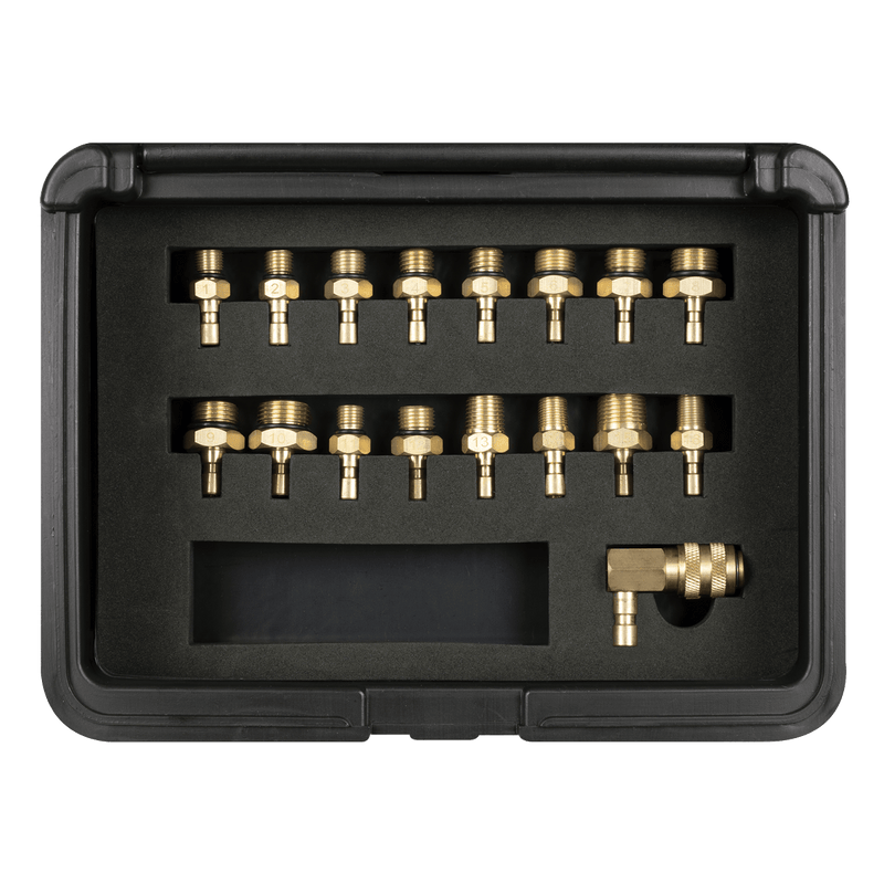 Sealey VS217 Digital Oil Pressure Test Kit 18pc - VS217 - Sealey Tools UK - Trade Counter Direct