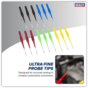 Sealey VS225 Automotive Back Probes 15pc - VS225 - Sealey Tools UK - Trade Counter Direct