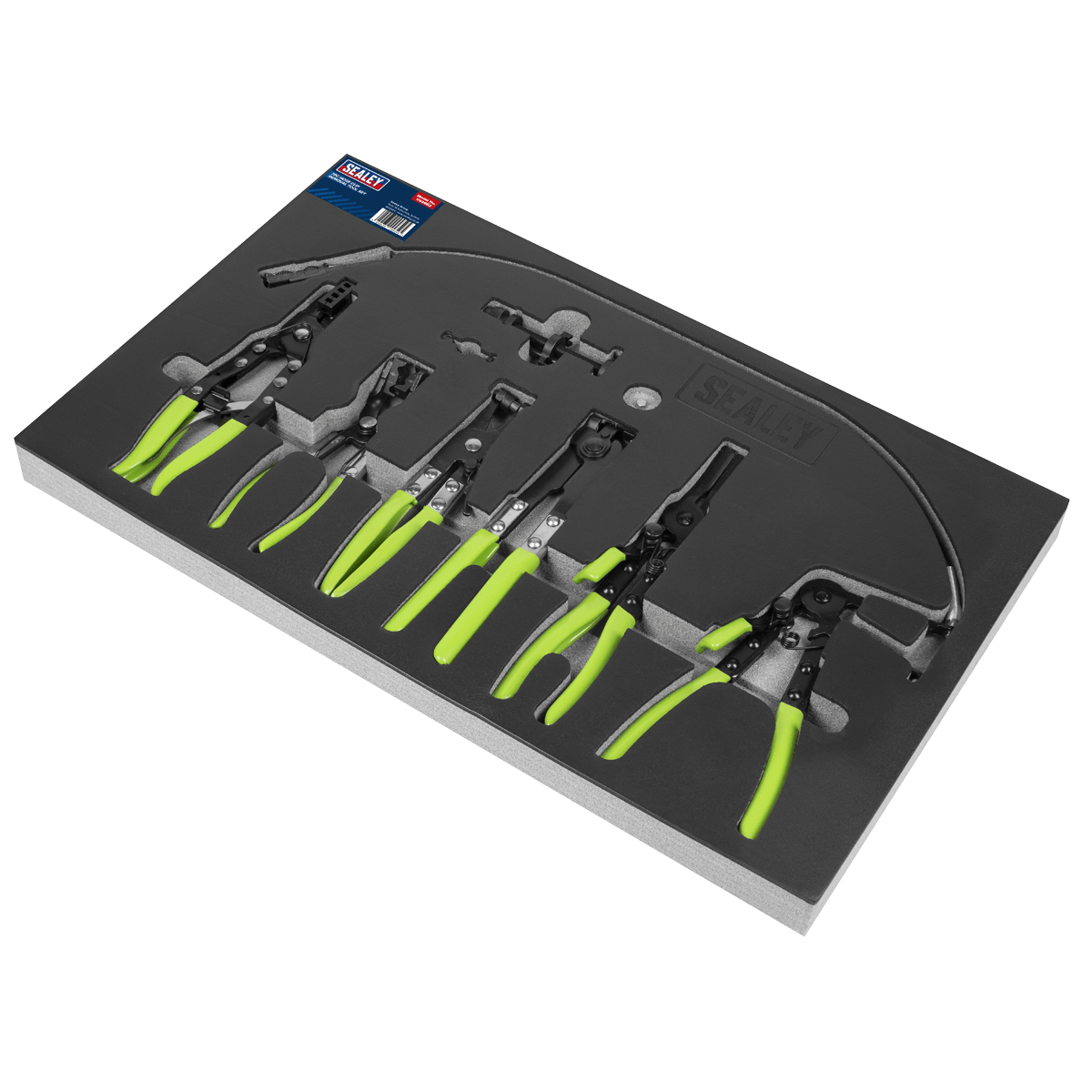 Sealey VS2662 Hose Clip Removal Tool Set 7pc - VS2662 - Sealey Tools UK - Trade Counter Direct
