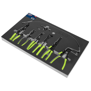 Sealey VS2662 Hose Clip Removal Tool Set 7pc - VS2662 - Sealey Tools UK - Trade Counter Direct