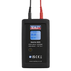 Sealey VS270 Multi-Voltage Glow Plug Tester - VS270 - Sealey Tools UK - Trade Counter Direct