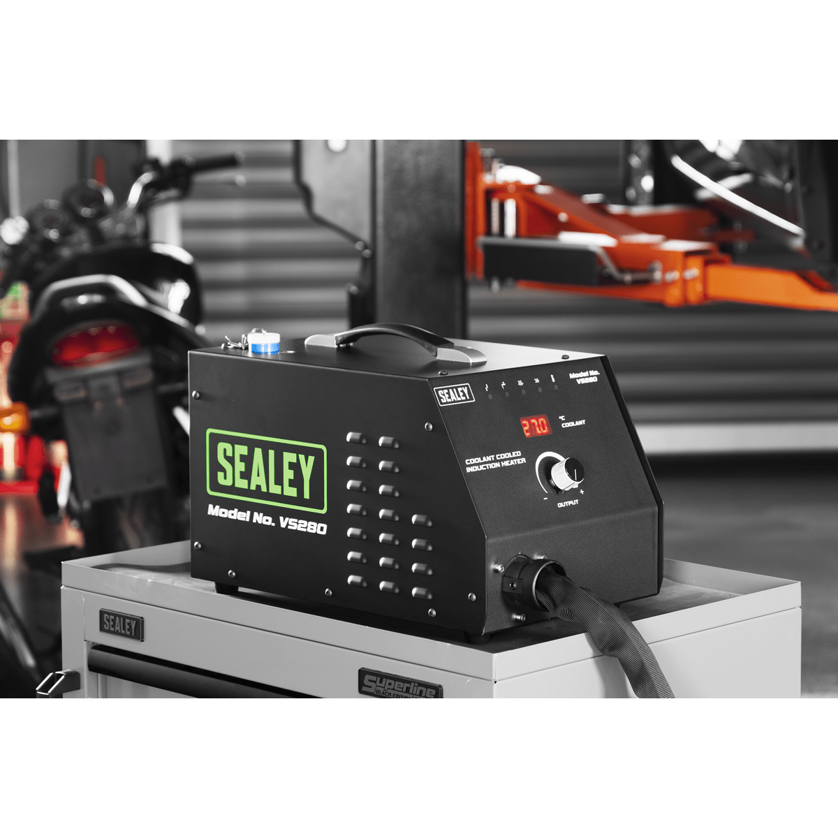 Sealey VS280 Coolant Cooled Induction Heater 3700W - VS280 - Sealey Tools UK - Trade Counter Direct