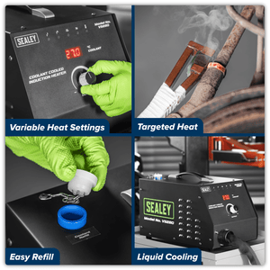 Sealey VS280 Coolant Cooled Induction Heater 3700W - VS280 - Sealey Tools UK - Trade Counter Direct