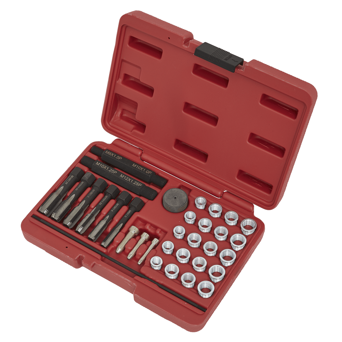 Sealey VS311 Glow Plug Thread Repair Set 33pc - VS311 - Sealey Tools UK - Trade Counter Direct