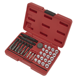 Sealey VS311 Glow Plug Thread Repair Set 33pc - VS311 - Sealey Tools UK - Trade Counter Direct