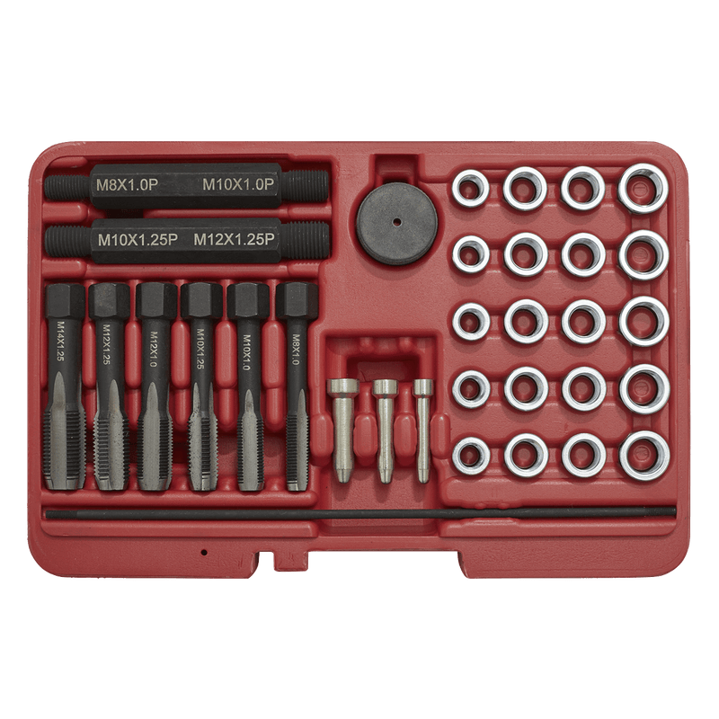Sealey VS311 Glow Plug Thread Repair Set 33pc - VS311 - Sealey Tools UK - Trade Counter Direct