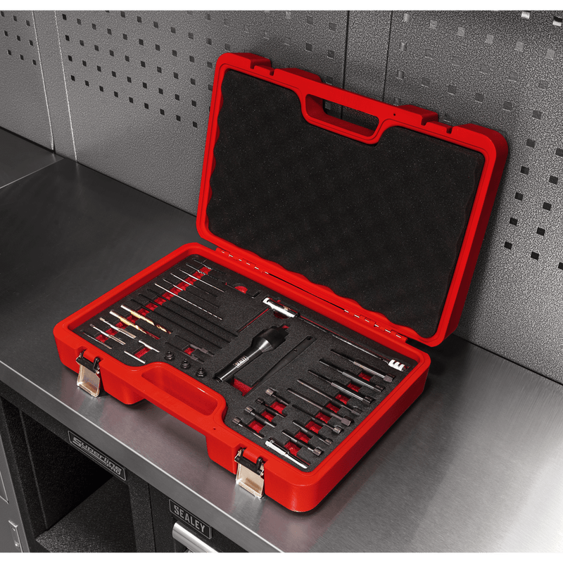 Sealey VS3156 Damaged Glow Plug & Heater Element Removal Set 8 & 10mm - VS3156 - Sealey Tools UK - Trade Counter Direct