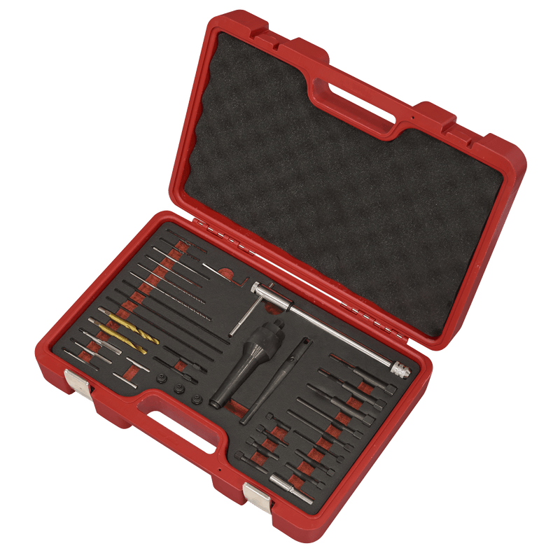 Sealey VS3156 Damaged Glow Plug & Heater Element Removal Set 8 & 10mm - VS3156 - Sealey Tools UK - Trade Counter Direct