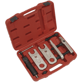 Sealey VS3814 Ball Joint Splitter Hydraulic & Manual 9pc - Commercial - VS3814 - Sealey Tools UK - Trade Counter Direct