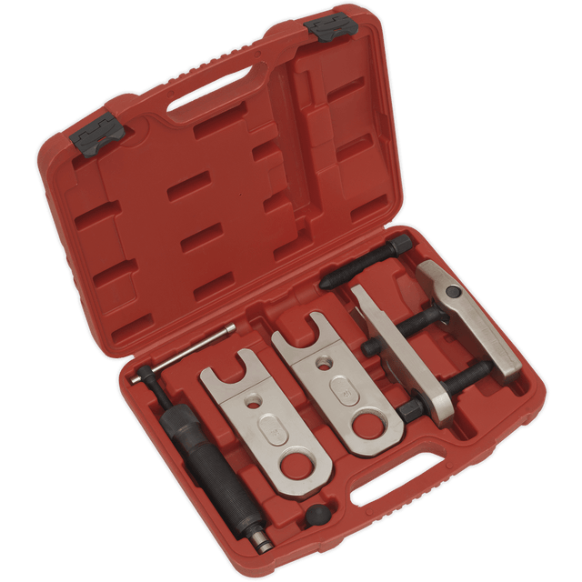 Sealey VS3814 Ball Joint Splitter Hydraulic & Manual 9pc - Commercial - VS3814 - Sealey Tools UK - Trade Counter Direct