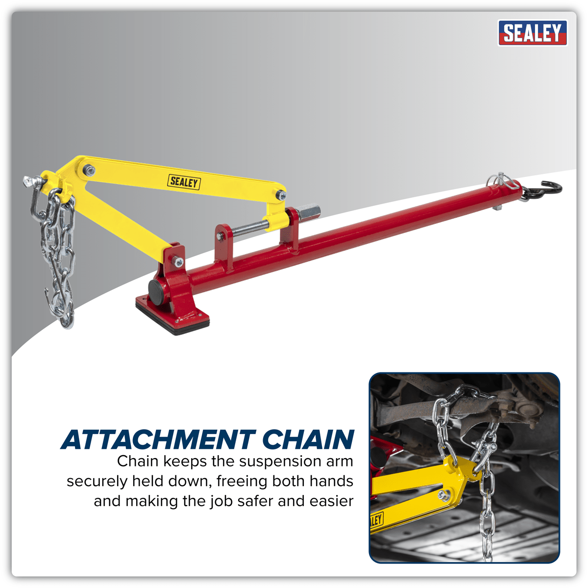 Sealey VS3819 Hands-Free Suspension Arm Lever - VS3819 - Sealey Tools UK - Trade Counter Direct