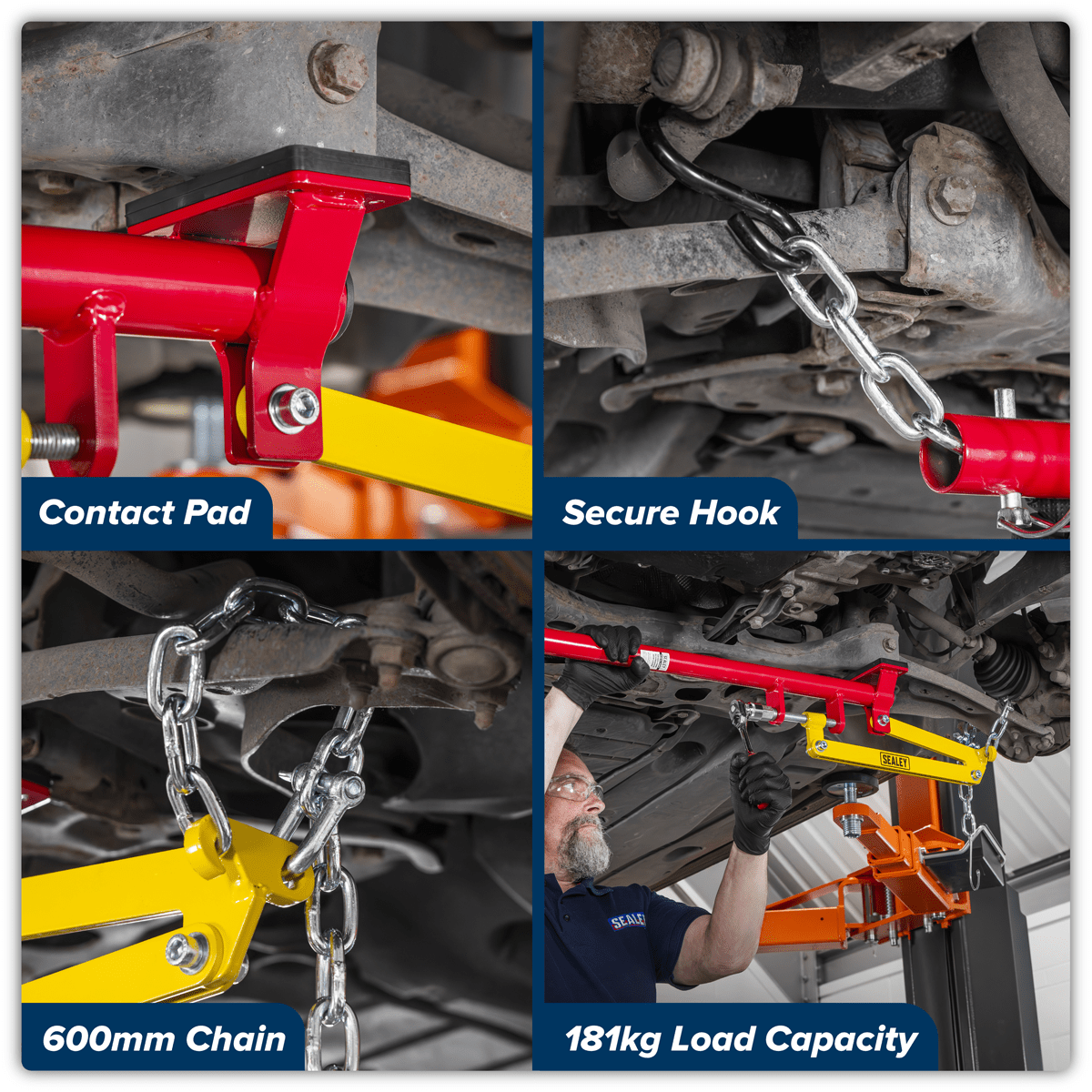 Sealey VS3819 Hands-Free Suspension Arm Lever - VS3819 - Sealey Tools UK - Trade Counter Direct