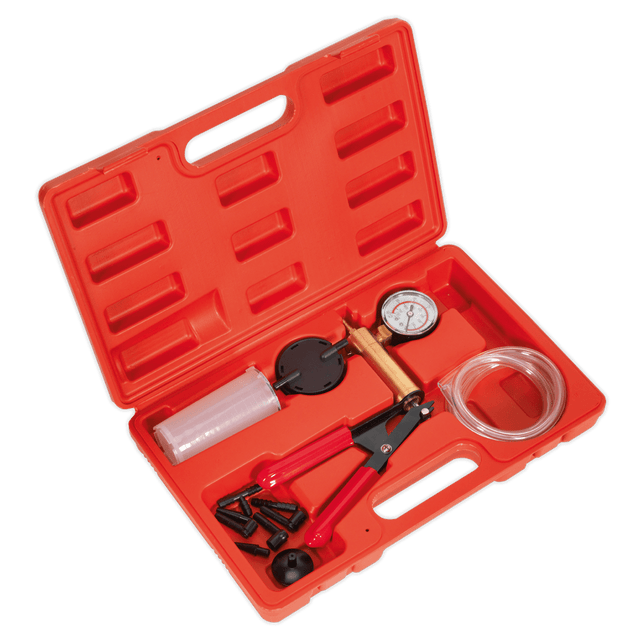 Sealey VS402 Vacuum Tester & Brake Bleeding Kit - VS402 - Sealey Tools UK - Trade Counter Direct