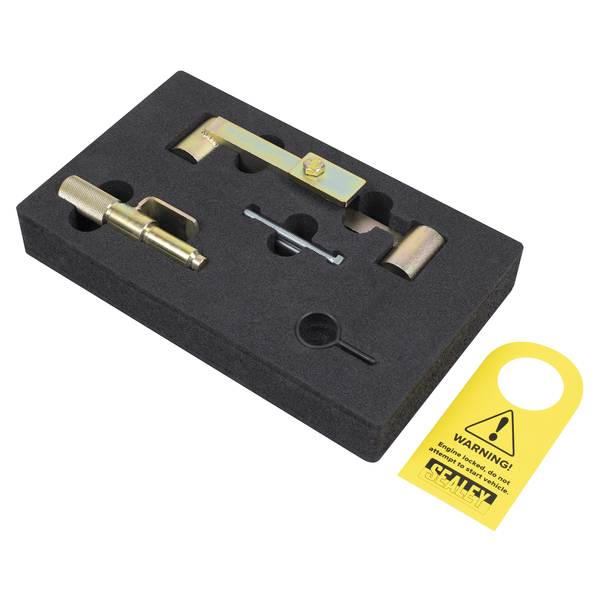 Sealey VS4387 Petrol Engine Timing Tool Kit for Ford, Volvo 1.6/1.8/2.0/2.3/2.4/2.5/2.9 - Belt Drive - VS4387 - Sealey Tools UK - Trade Counter Direct