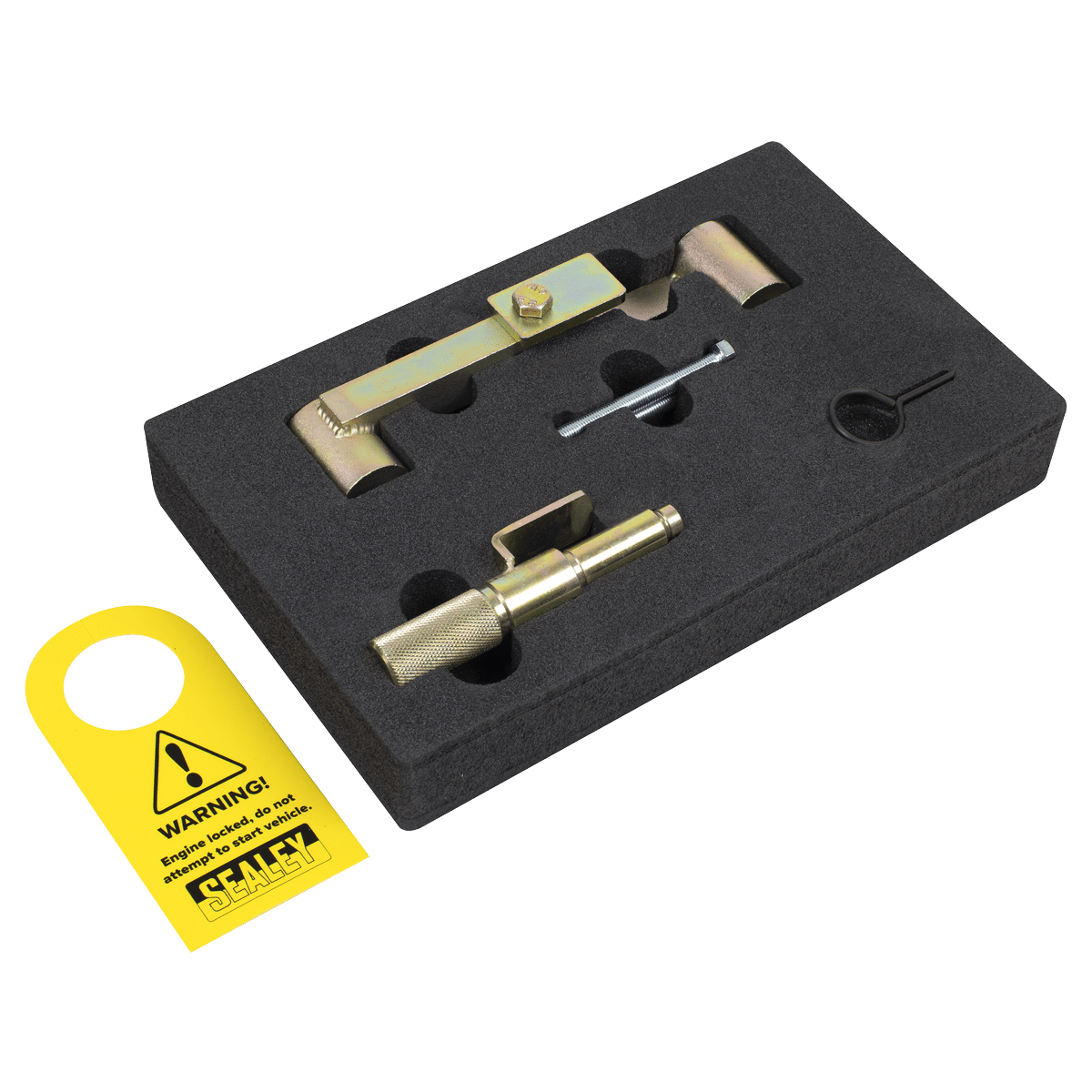 Sealey VS4387 Petrol Engine Timing Tool Kit for Ford, Volvo 1.6/1.8/2.0/2.3/2.4/2.5/2.9 - Belt Drive - VS4387 - Sealey Tools UK - Trade Counter Direct