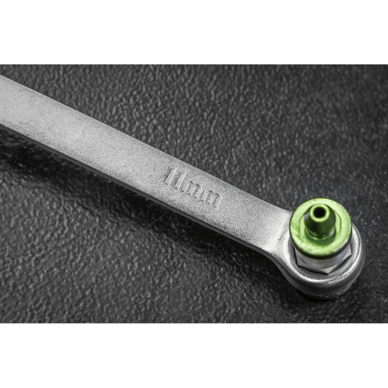 Sealey VS4512 Double End Brake Bleeder Spanner 10 x 11mm - VS4512 - Sealey Tools UK - Trade Counter Direct