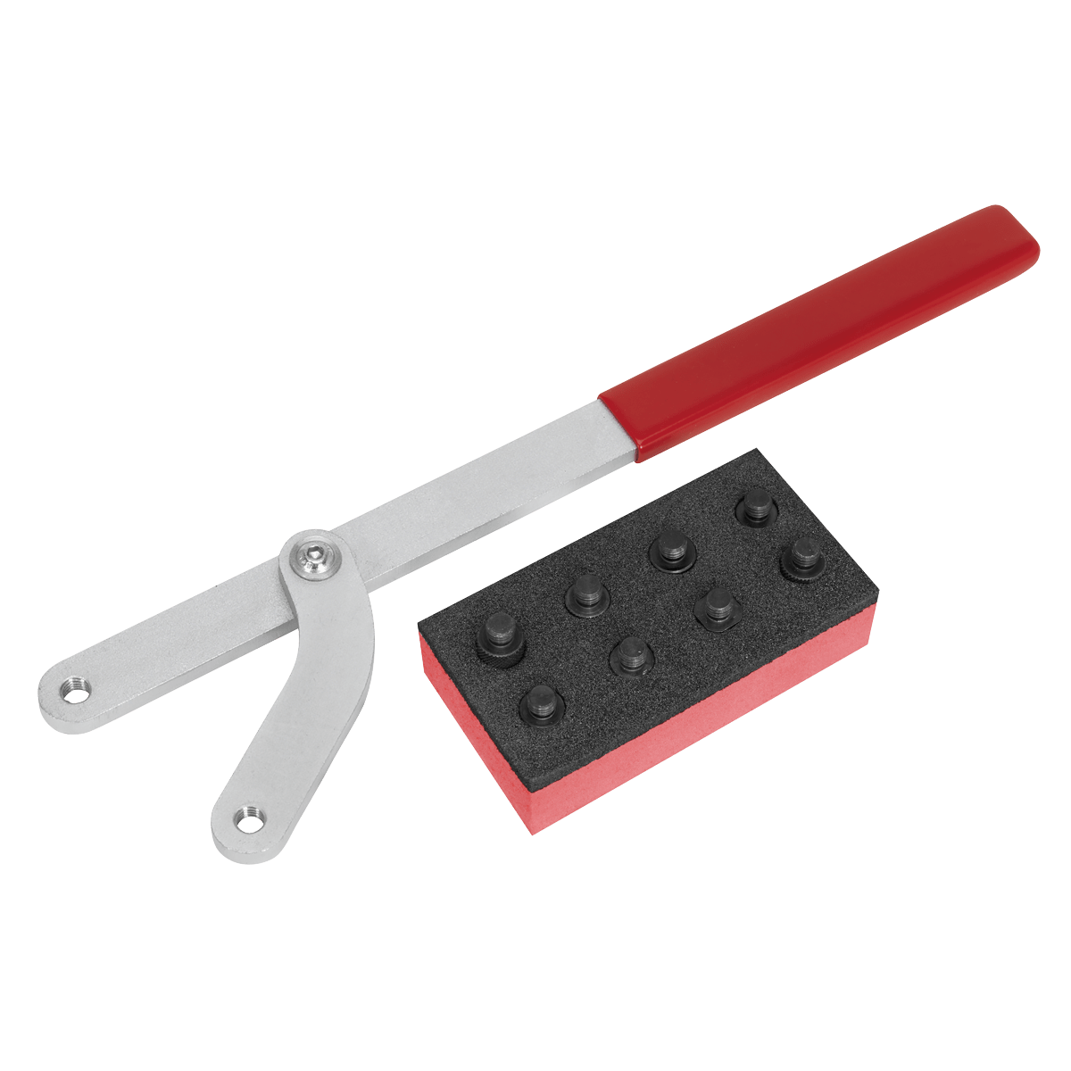 Sealey VS4844 Universal Pulley & Fan Clutch Holder Set - VS4844 - Sealey Tools UK - Trade Counter Direct