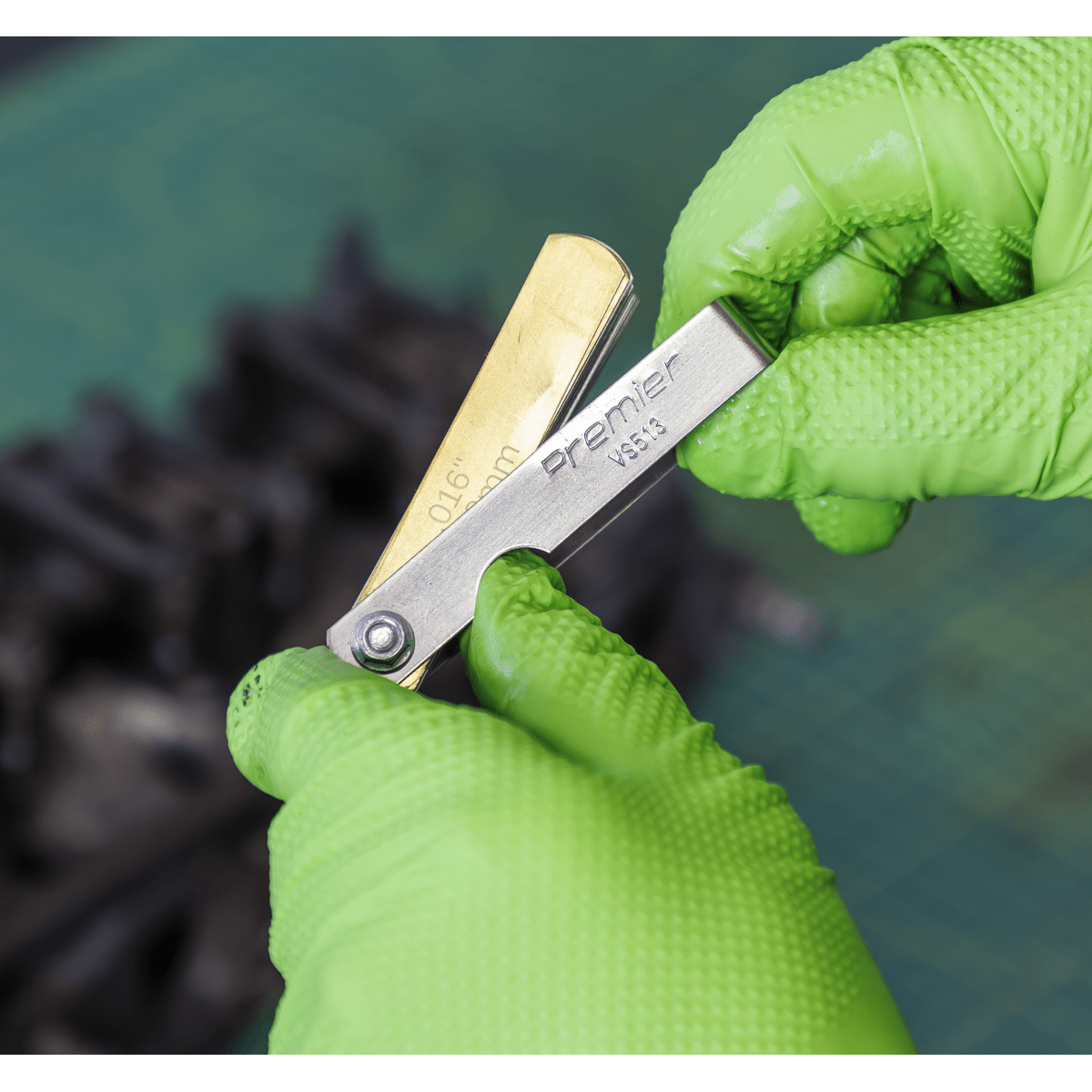 Sealey VS513 Premier Combination Steel/Brass Dual Marked Feeler Gauge 36 Blade - VS513 - Sealey Tools UK - Trade Counter Direct