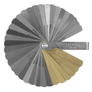 Sealey VS513 Premier Combination Steel/Brass Dual Marked Feeler Gauge 36 Blade - VS513 - Sealey Tools UK - Trade Counter Direct