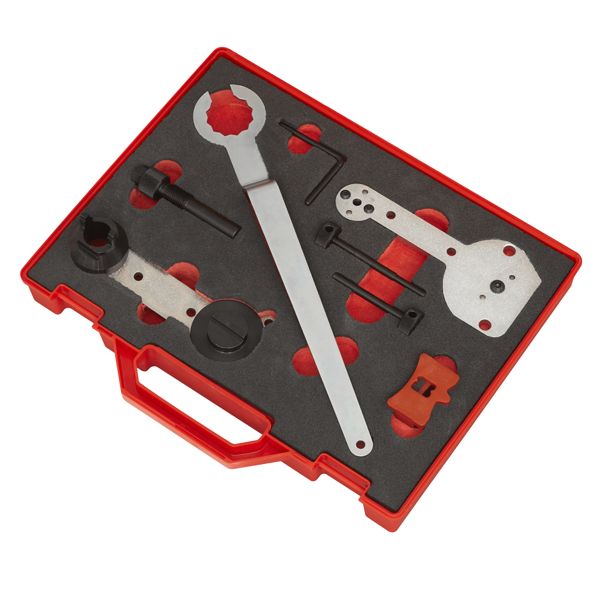 Sealey VS5145 Petrol Engine Timing Tool Kit for VAG 1.0/1.2/1.4 TSi - Belt Drive - VS5145 - Sealey Tools UK - Trade Counter Direct