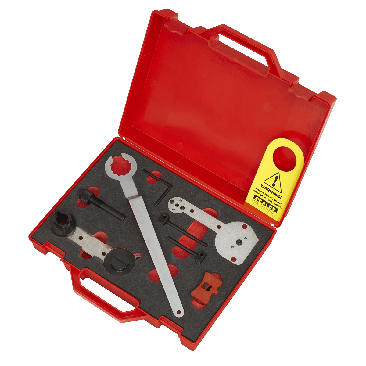 Sealey VS5145 Petrol Engine Timing Tool Kit for VAG 1.0/1.2/1.4 TSi - Belt Drive - VS5145 - Sealey Tools UK - Trade Counter Direct