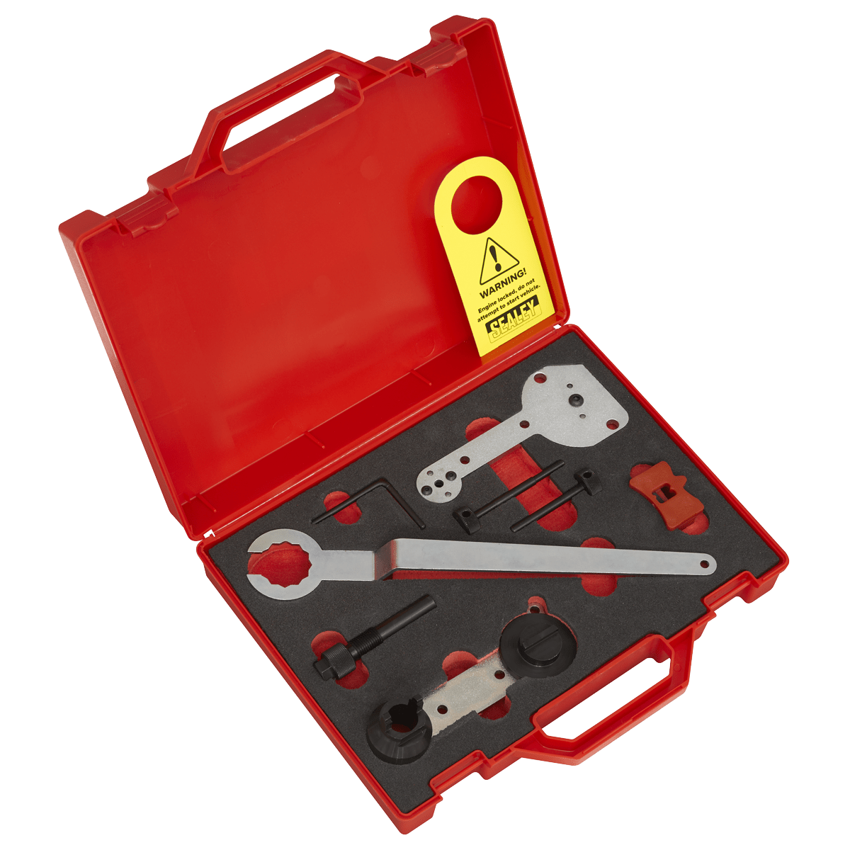 Sealey VS5145 Petrol Engine Timing Tool Kit for VAG 1.0/1.2/1.4 TSi - Belt Drive - VS5145 - Sealey Tools UK - Trade Counter Direct