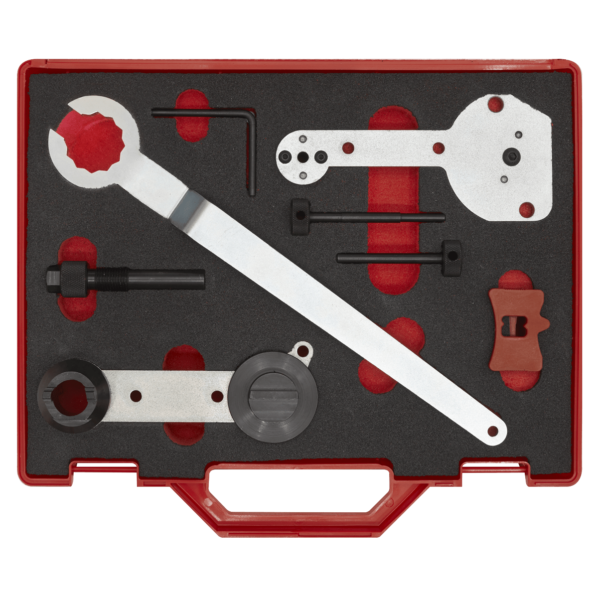 Sealey VS5145 Petrol Engine Timing Tool Kit for VAG 1.0/1.2/1.4 TSi - Belt Drive - VS5145 - Sealey Tools UK - Trade Counter Direct