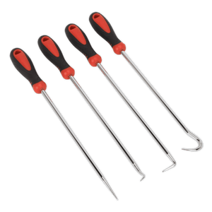Sealey VS5210 Extra-Long Pick & Hook Set 4pc - VS5210 - Sealey Tools UK - Trade Counter Direct