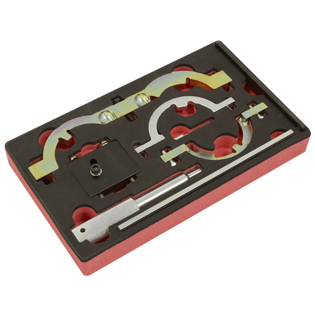 Sealey VS5235 Petrol Engine Timing Tool Kit for GM, Chevrolet, Suzuki 1.0/1.2/1.4/1.6 - Chain Drive - VS5235 - Sealey Tools UK - Trade Counter Direct