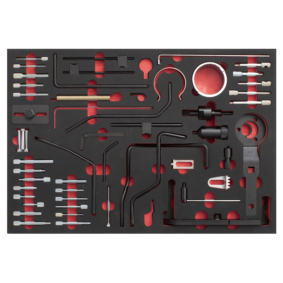 Sealey VS5300MK Diesel/Petrol Master Timing Tool Kit for PSA 48pc - Belt/Chain Drive - VS5300MK - Sealey Tools UK - Trade Counter Direct