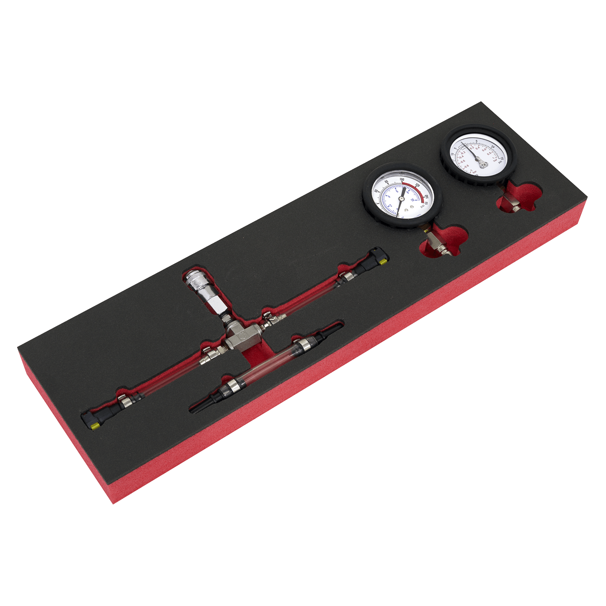 Sealey VS550 Fuel Pressure Gauge Set - VS550 - Sealey Tools UK - Trade Counter Direct