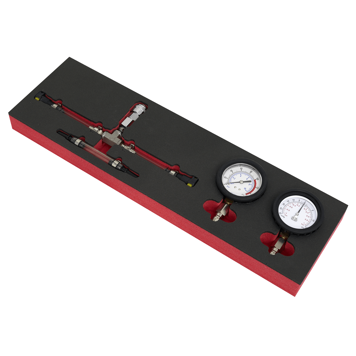 Sealey VS550 Fuel Pressure Gauge Set - VS550 - Sealey Tools UK - Trade Counter Direct