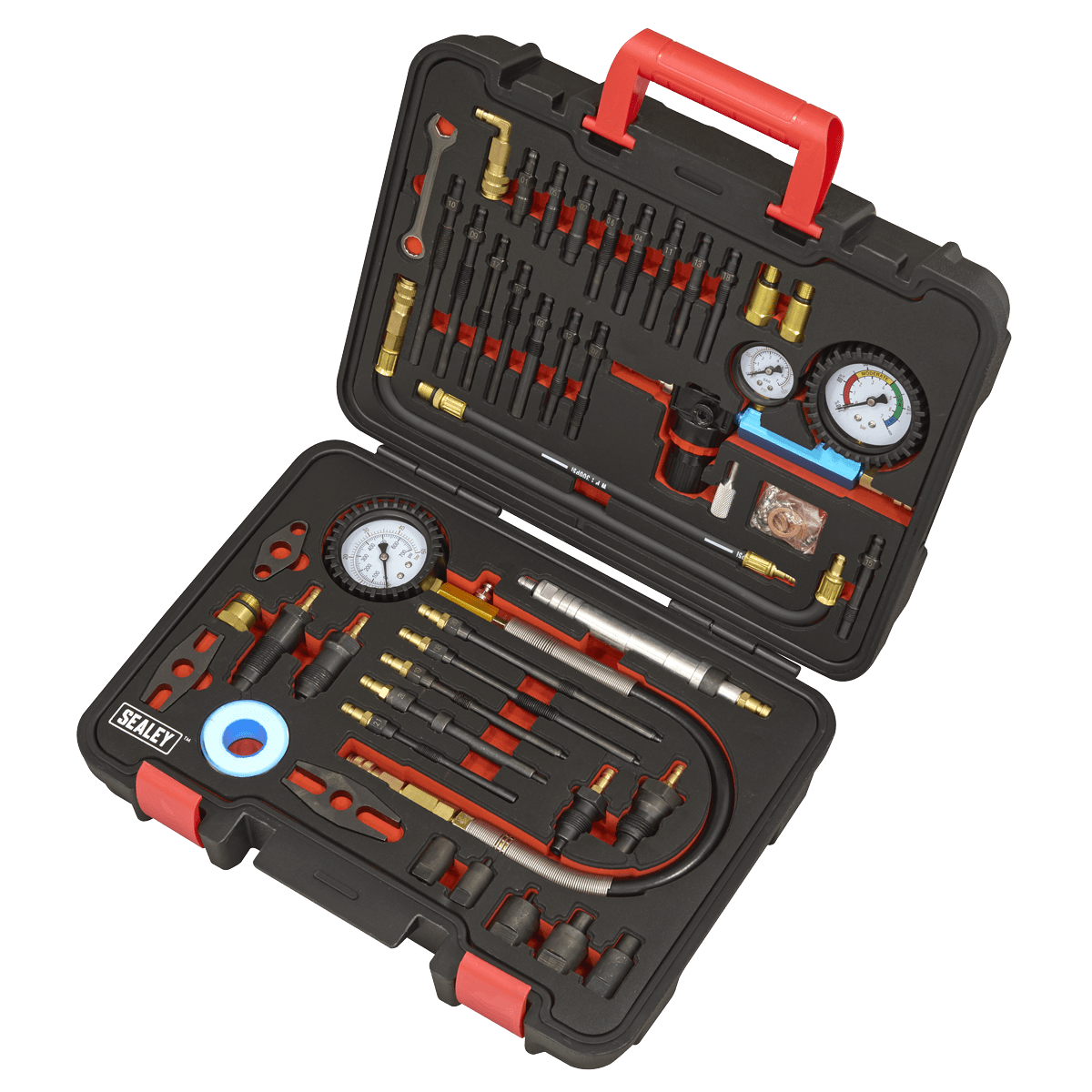Sealey VS567 Diesel/Petrol Master Compression & Leakage Test Kit 46pc - VS567 - Sealey Tools UK - Trade Counter Direct