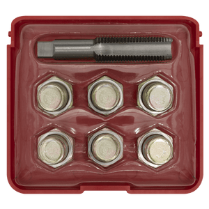 Sealey VS615 Oil Drain Plug Thread Repair Set M15 - VS615 - Sealey Tools UK - Trade Counter Direct