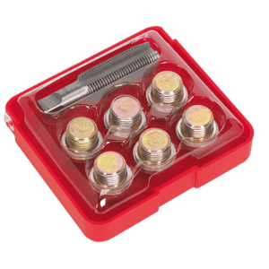Sealey VS617 Oil Drain Plug Thread Repair Set M17 - VS617 - Sealey Tools UK - Trade Counter Direct