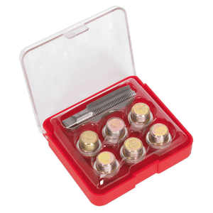 Sealey VS617 Oil Drain Plug Thread Repair Set M17 - VS617 - Sealey Tools UK - Trade Counter Direct