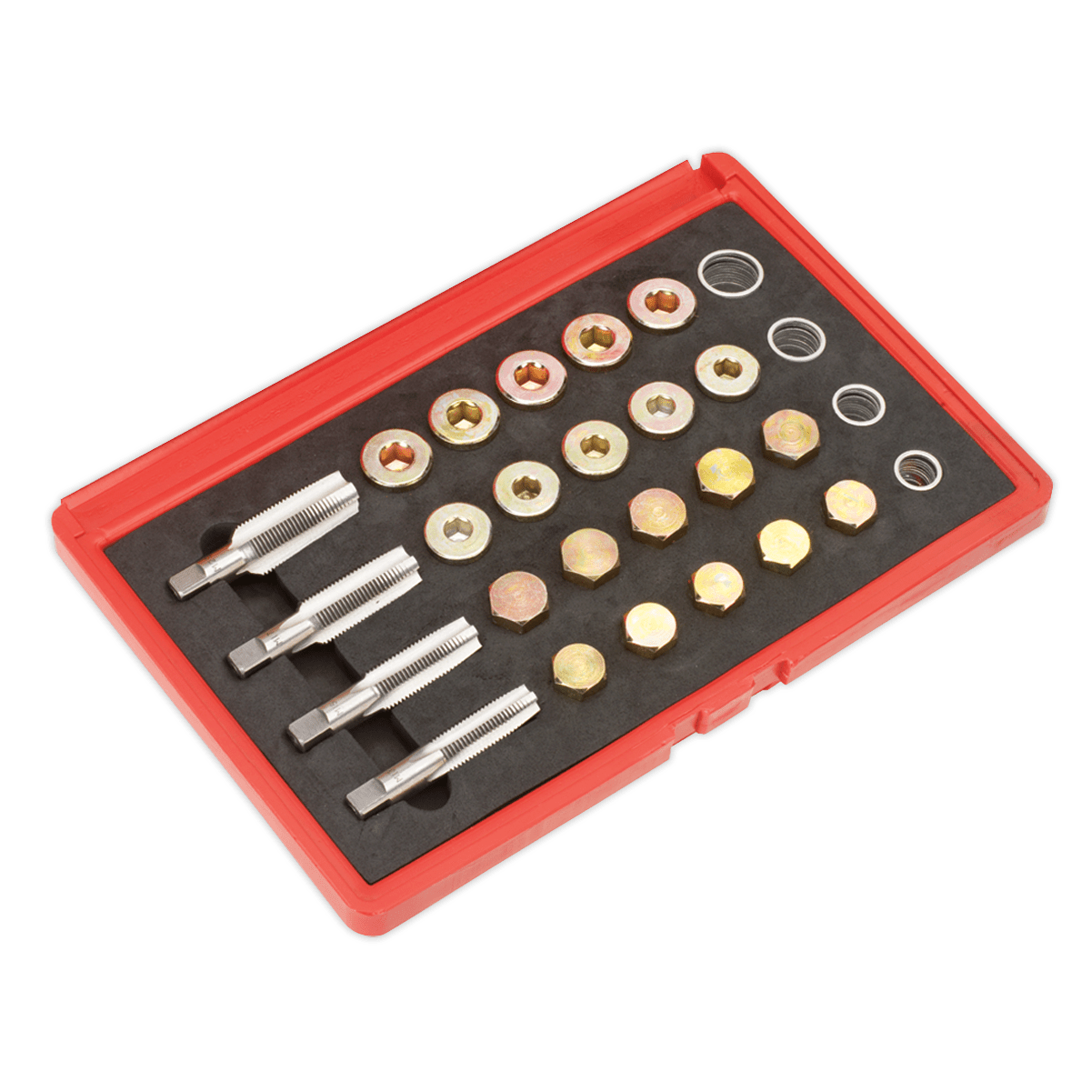Sealey VS660 Drain Plug Thread Repair Set - VS660 - Sealey Tools UK - Trade Counter Direct