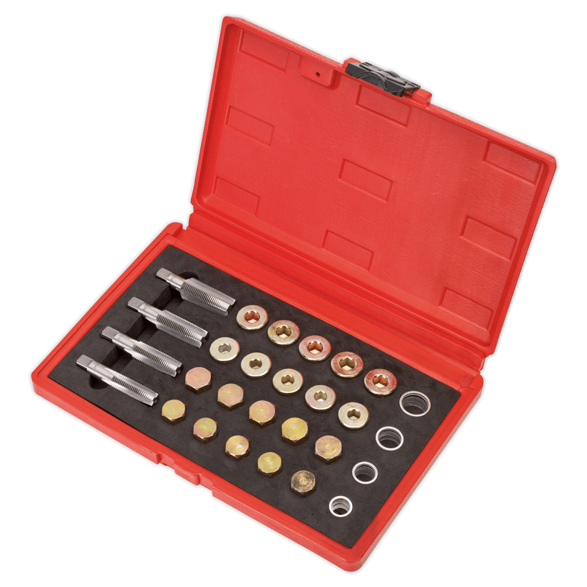 Sealey VS660 Drain Plug Thread Repair Set - VS660 - Sealey Tools UK - Trade Counter Direct