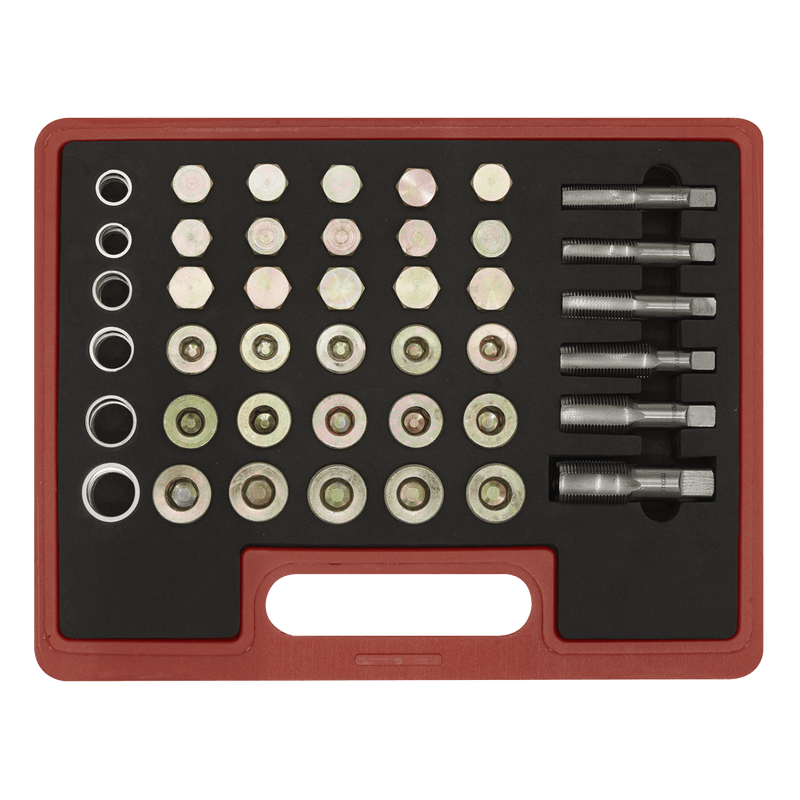 Sealey VS661 Oil Drain Plug Master Thread Repair Set - VS661 - Sealey Tools UK - Trade Counter Direct