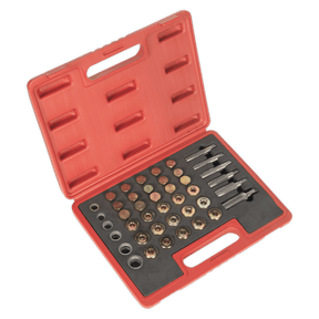 Sealey VS661 Oil Drain Plug Master Thread Repair Set - VS661 - Sealey Tools UK - Trade Counter Direct
