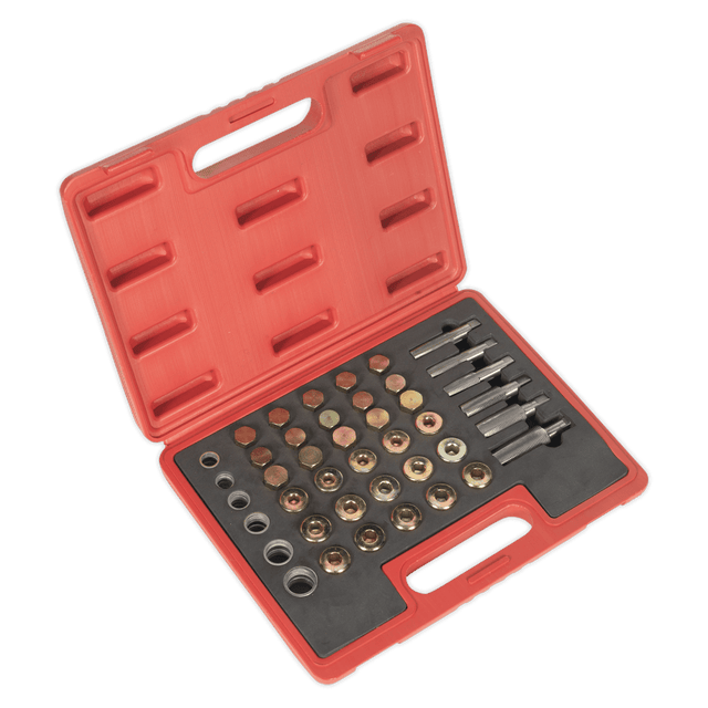 Sealey VS661 Oil Drain Plug Master Thread Repair Set - VS661 - Sealey Tools UK - Trade Counter Direct