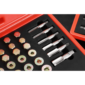 Sealey VS661 Oil Drain Plug Master Thread Repair Set - VS661 - Sealey Tools UK - Trade Counter Direct