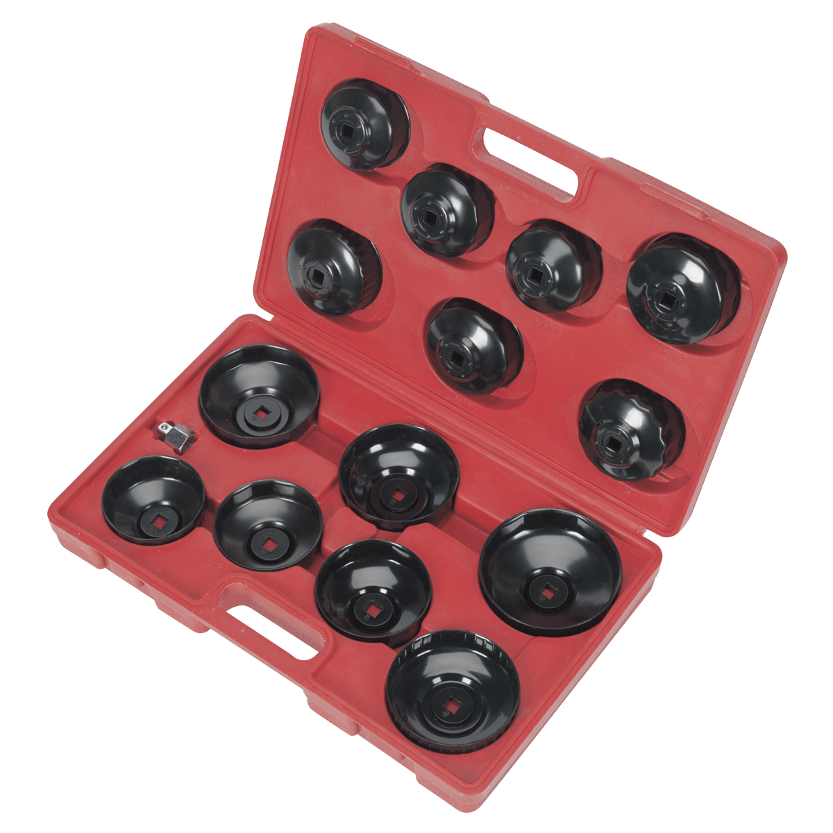 Sealey VS7003 Oil Filter Cap Wrench Set 15pc - VS7003 - Sealey Tools UK - Trade Counter Direct