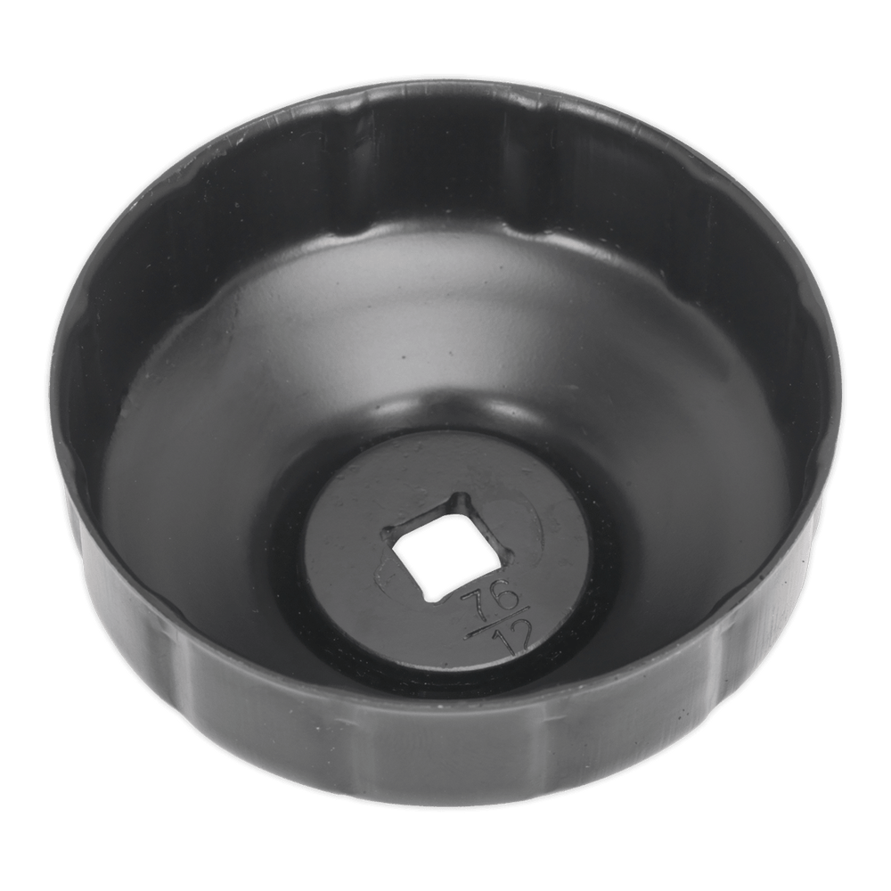Sealey VS7006.V2 - 07 Oil Filter Cap Wrench Ø76mm x 12 Flutes - VS7006.V2-07 - Sealey Tools UK - Trade Counter Direct